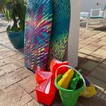 A day on the beach with the kids A day on the beach with the kids