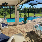 Lanai and pool