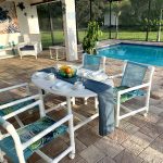 Breakfast at the pool